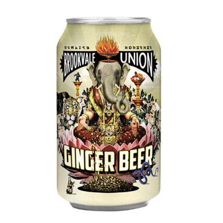 BROOKVALE GINGER BEER CANS*