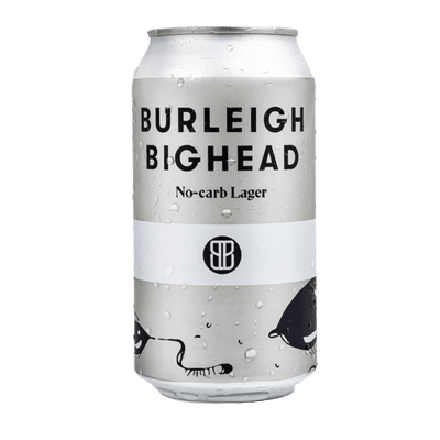 BURLEIGH BIGHEAD NO CARB LAGER CANS