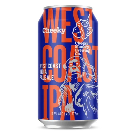 CHEEKY MONKEY WEST COAST IPA CANS