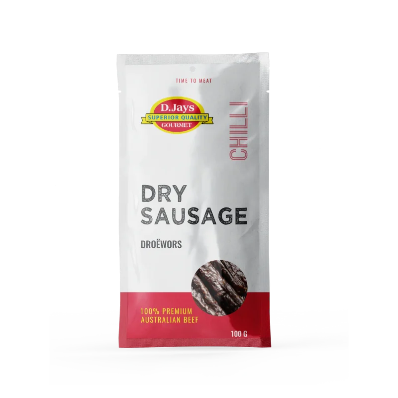 D JAYS DRY SAUSAGE 100GMS