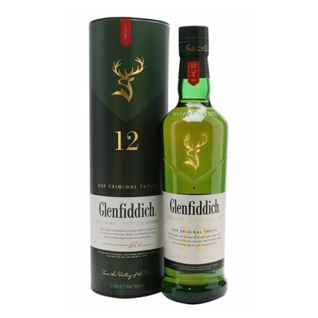 GLENFIDDICH 12YO SCOTCH 700ML*