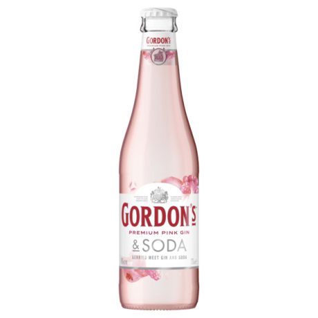 GORDONS PINK & SODA STUB*