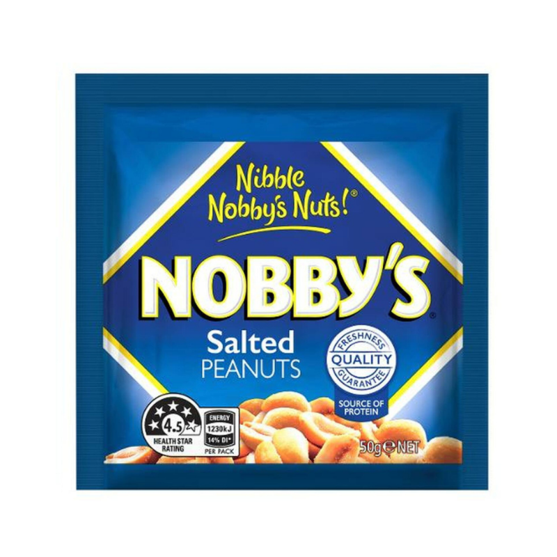 NOBBYS SALTED PEANUTS 50G