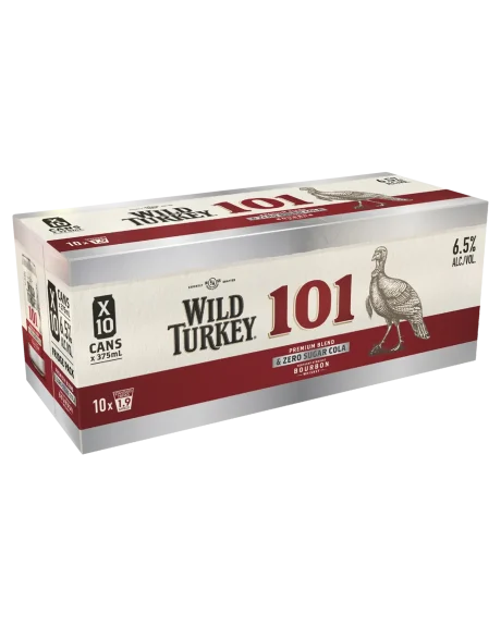 WILD TURKEY ZERO COLA 10PK 375ML