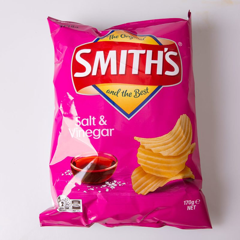 SMITHS SALT VINEGAR 170G