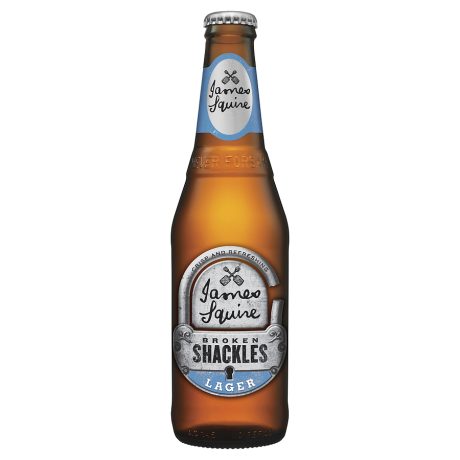 JAMES SQUIRE SHACKLES LAGER STUB