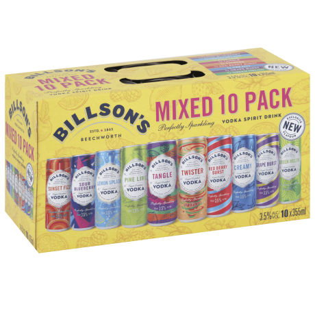 BILLSONS PMX VDK MX10PK 355ML