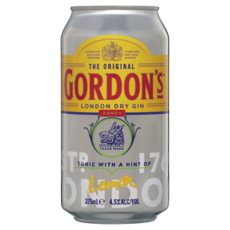 GORDONS GIN & TONIC CAN