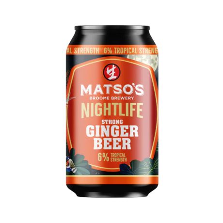 MATSO GINGER BEER LS 330ML CAN