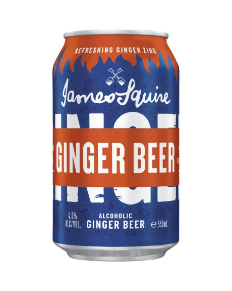 JAMES SQUIRE GINGER BEER CAN 4x4*