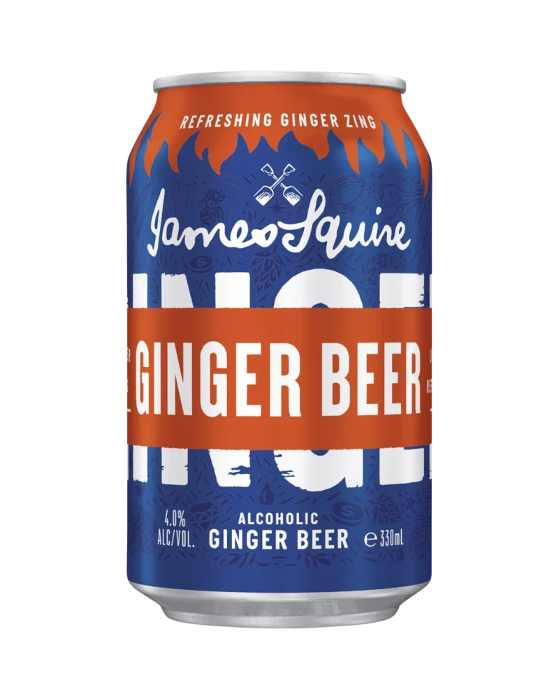 JAMES SQUIRE GINGER BEER CAN 4x4*