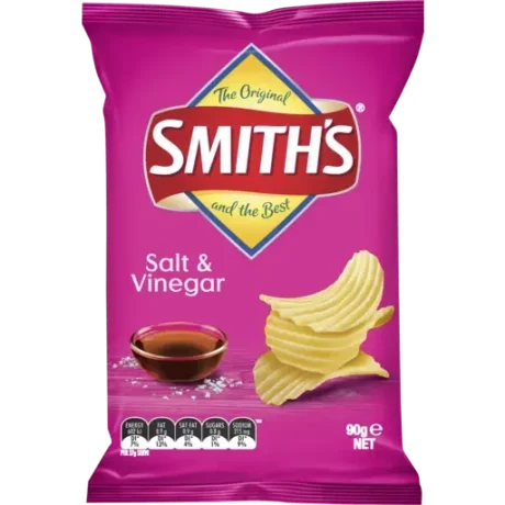 SMITHS CRINKL SLT/VIN 90GM