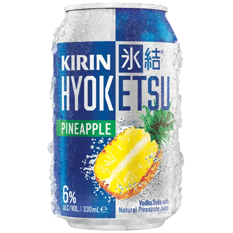 KIRIN HYOKETSU PINEAPPLE C330ML