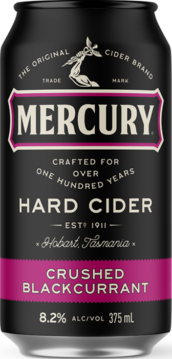 MERCURY CRUSHED BLACKCURRANT CANS 375ML