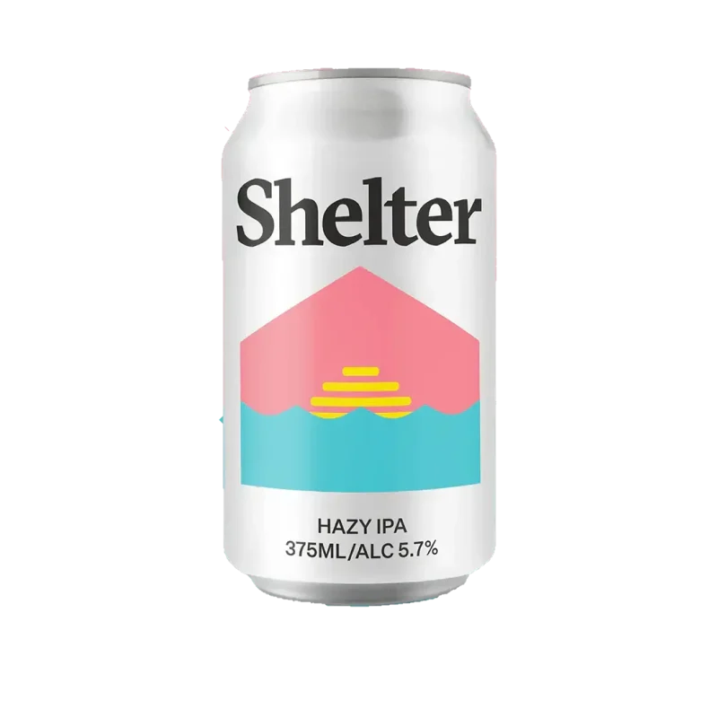 SHELTER HAZY IPA CAN 375ML*