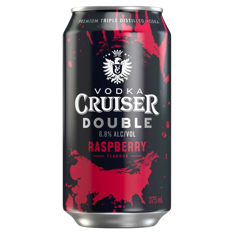 CRUISER DBL RASP 6.8% 375ML