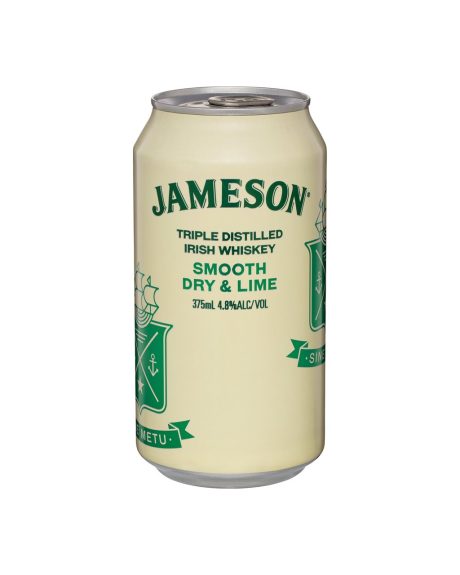 JAMESON DRY LIME 4.8% CANS