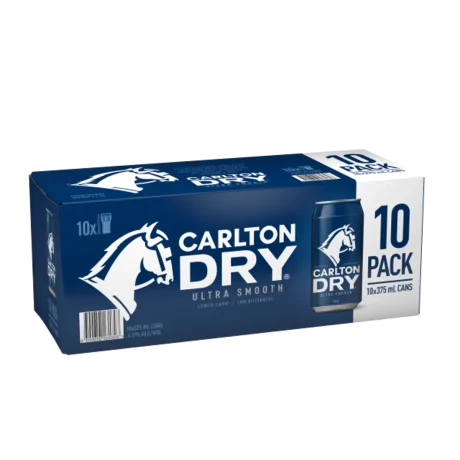 CARLTON DRY CAN 375ML 10 Pack