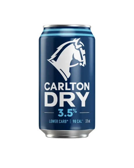 CARLTON DRY MID 3.5% BLOCK CAN 375ML