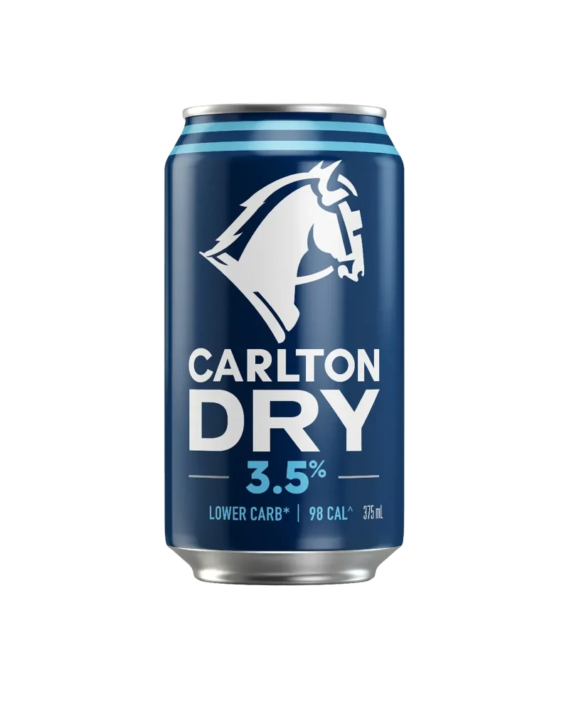 CARLTON DRY MID 3.5% BLOCK CAN 375ML