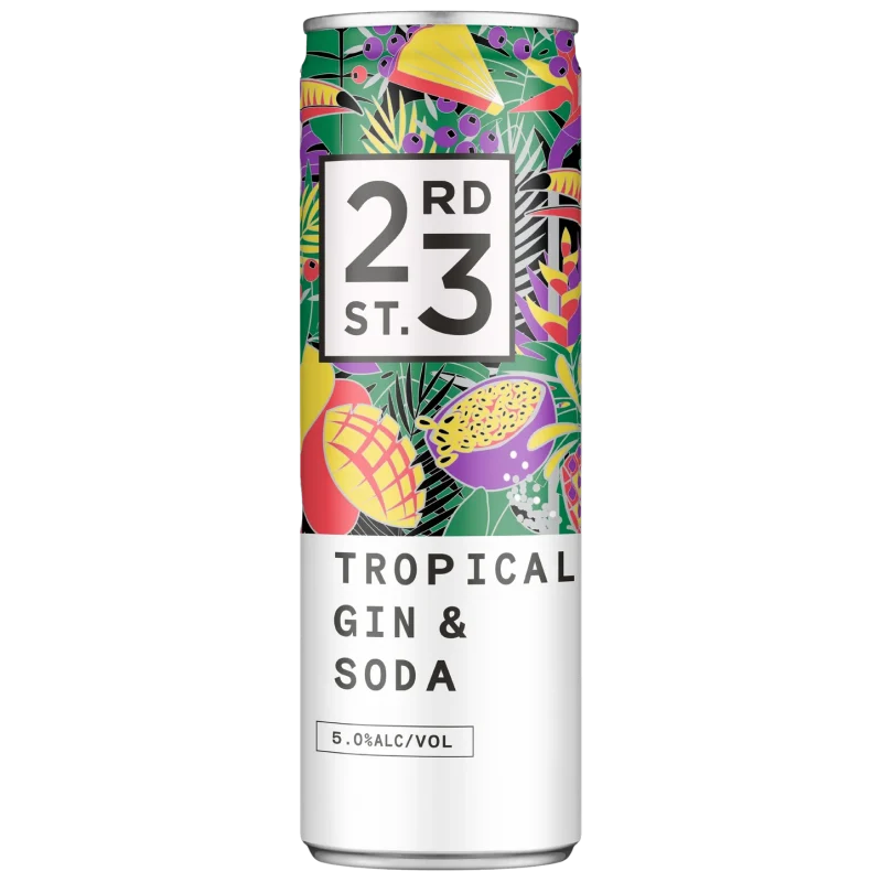 23RD ST TROPICAL GIN&S C300ML