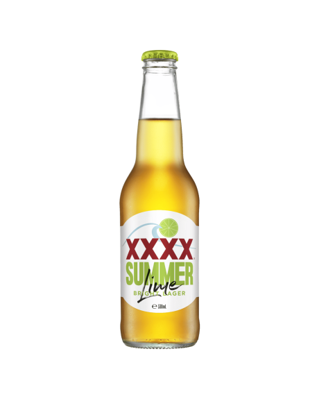 XXXX SUMMER BRIGHT LIME LAGER STUB