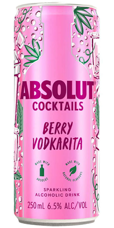 ABSOLUT COCKTAIL BV RITA CANS