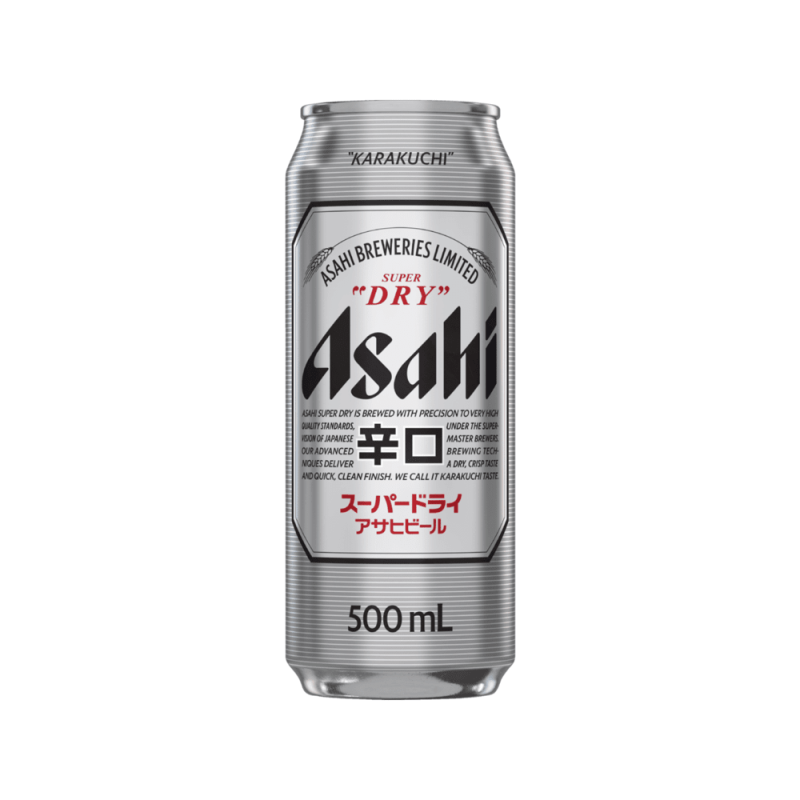 ASAHI 500ML CAN*