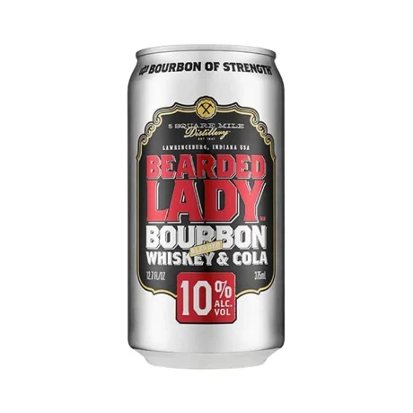 BEARDED LADY BOURBON & COLA 10% CAN