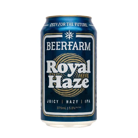 BEERFARM ROYAL HAZE 375ML CANS*