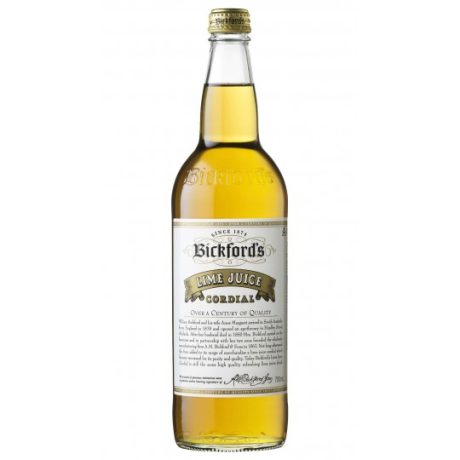 BICKFORDS LIME CORDIAL 750ML