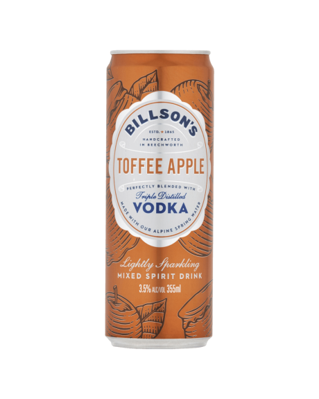 BILLSONS TOFFEE APPLE CANS