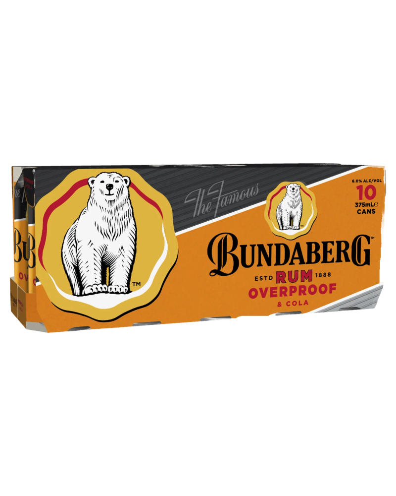 BUNDABERG UP & COLA 10PK*