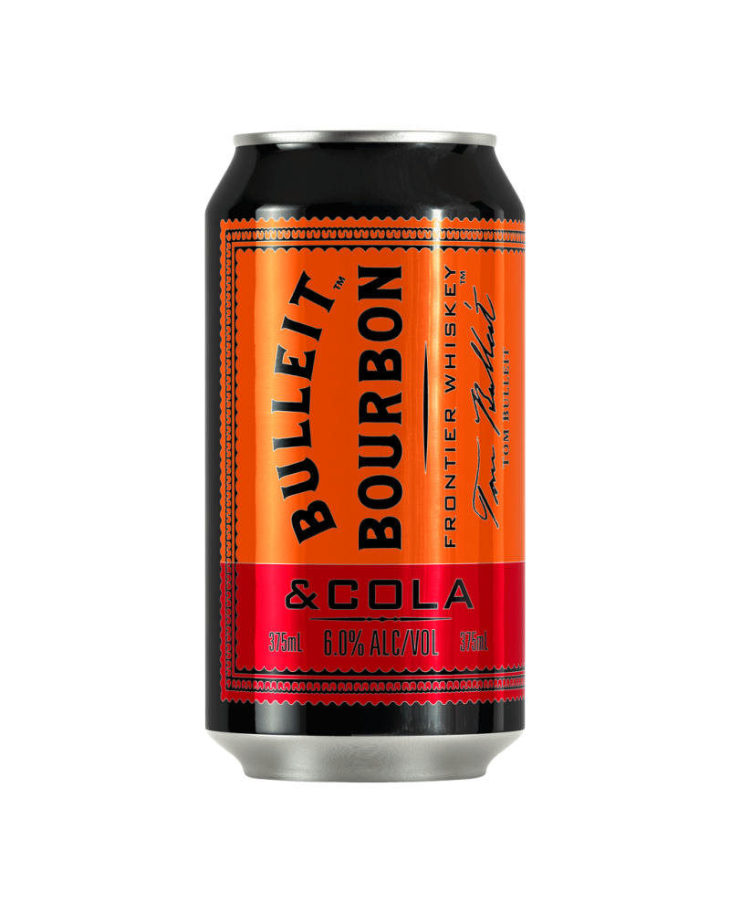 BULLEIT & COLA 6% CAN*