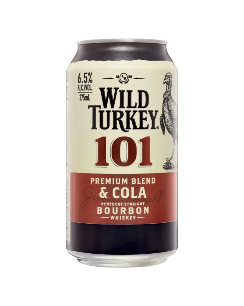 WILD TURKEY 101 CAN 10PK*