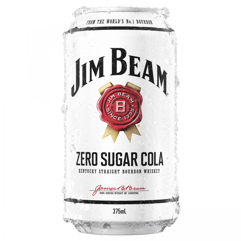 JIM BEAM & ZERO CAN