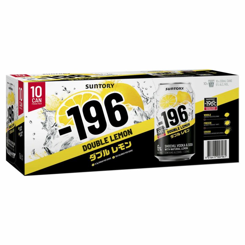 SUNTORY -196 10PK CANS*