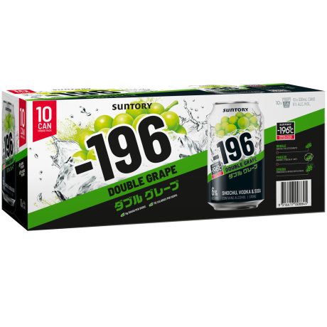 SUNTORY DOUBLE GRAPE 10PK