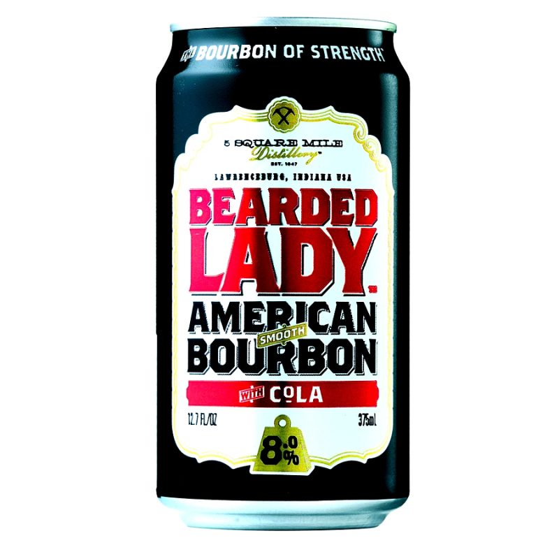 BEARDED LADY 8% COLA CAN*