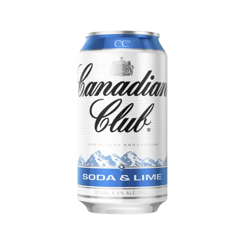 CANADIAN CLUB S&L 375ML CANS