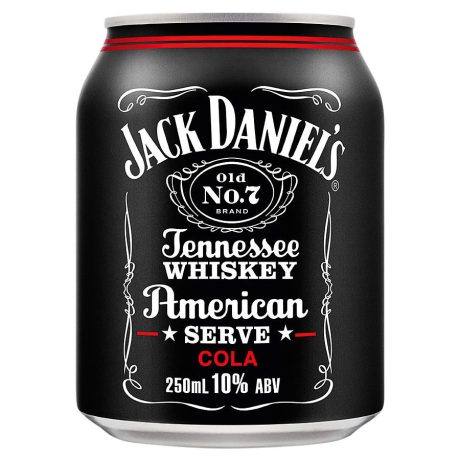 JACK DANIELS AMERICAN SERVE 10PK*