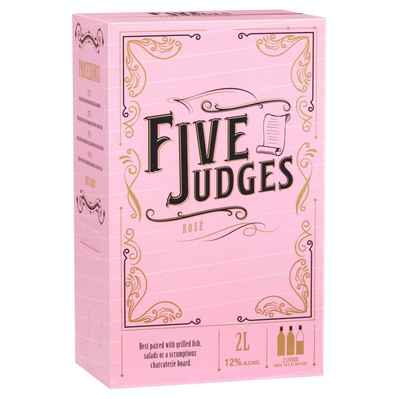 FIVE JUDGES ROSE CASK