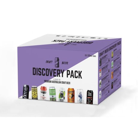 DISCOVERY PACK AUST CRAFT BEER 8PK