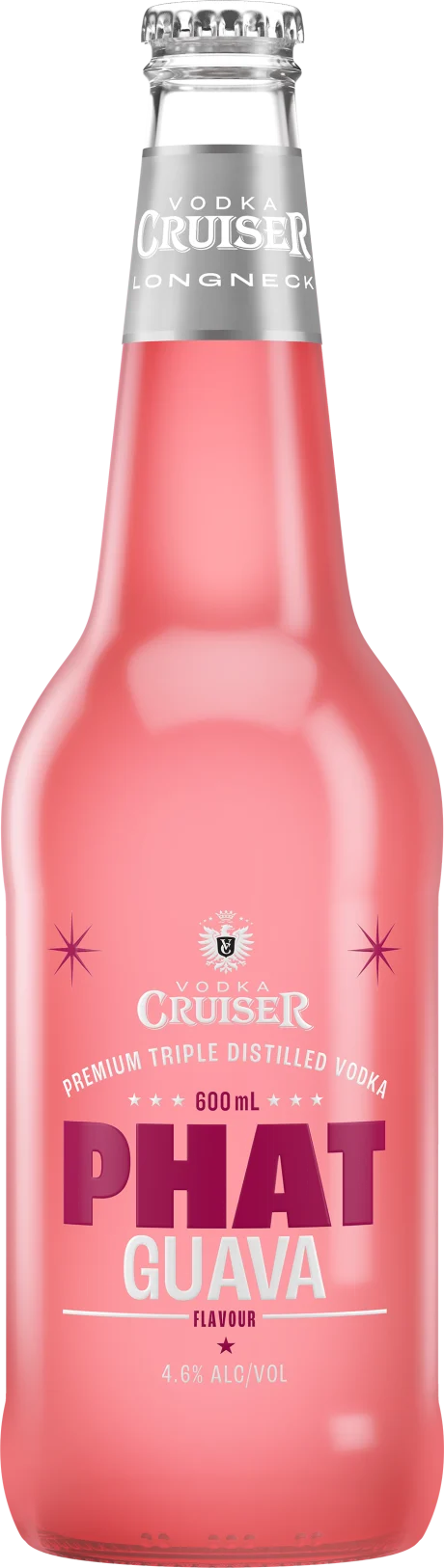 CRUISER LONGNECK PHAT GUAVA 600ML