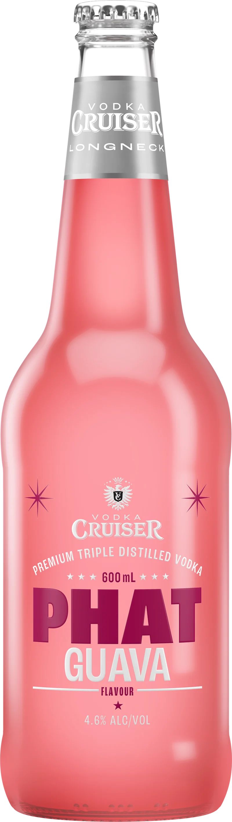 CRUISER LONGNECK PHAT GUAVA 600ML
